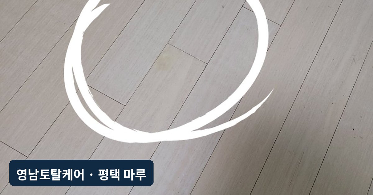 평택 향초에 탄 강마루 복원