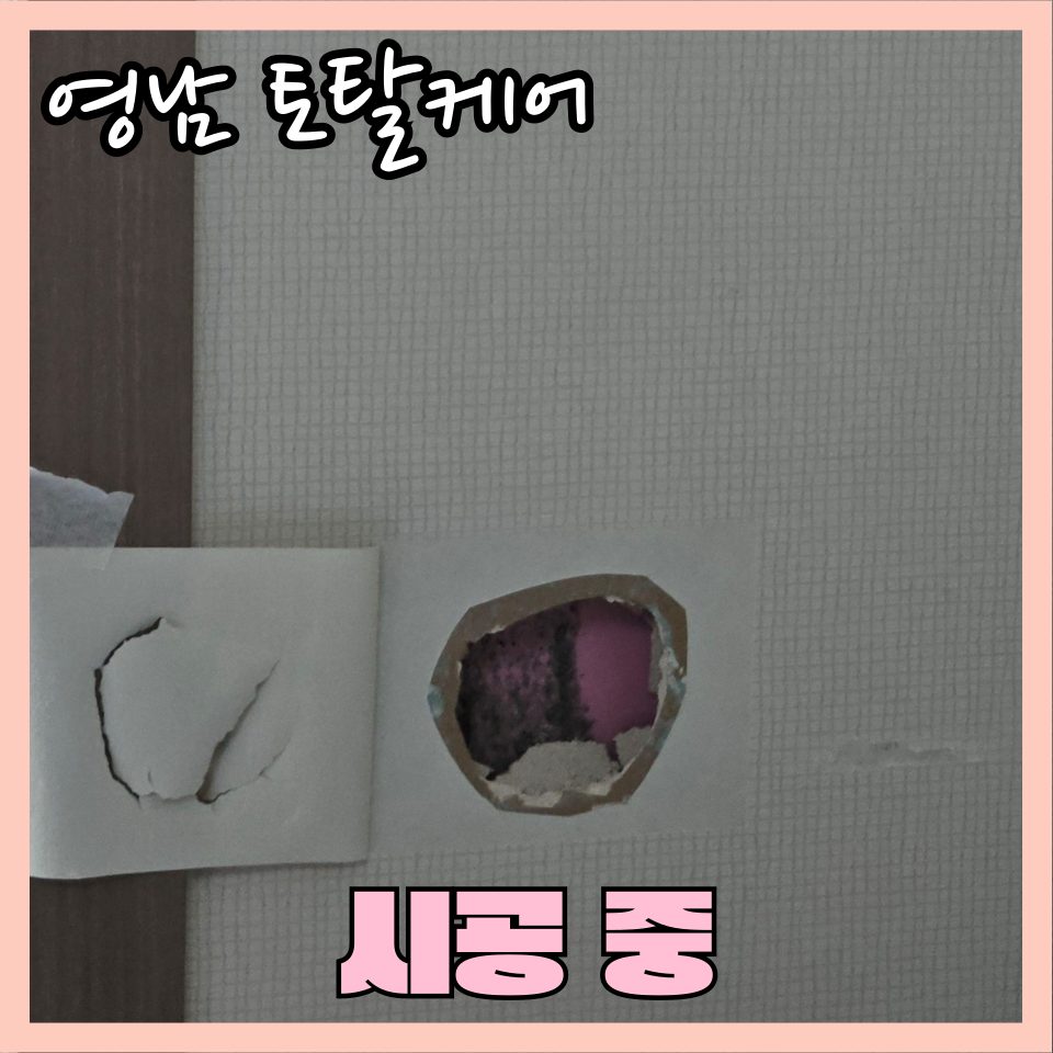 평택 구멍 복원 수리 3
