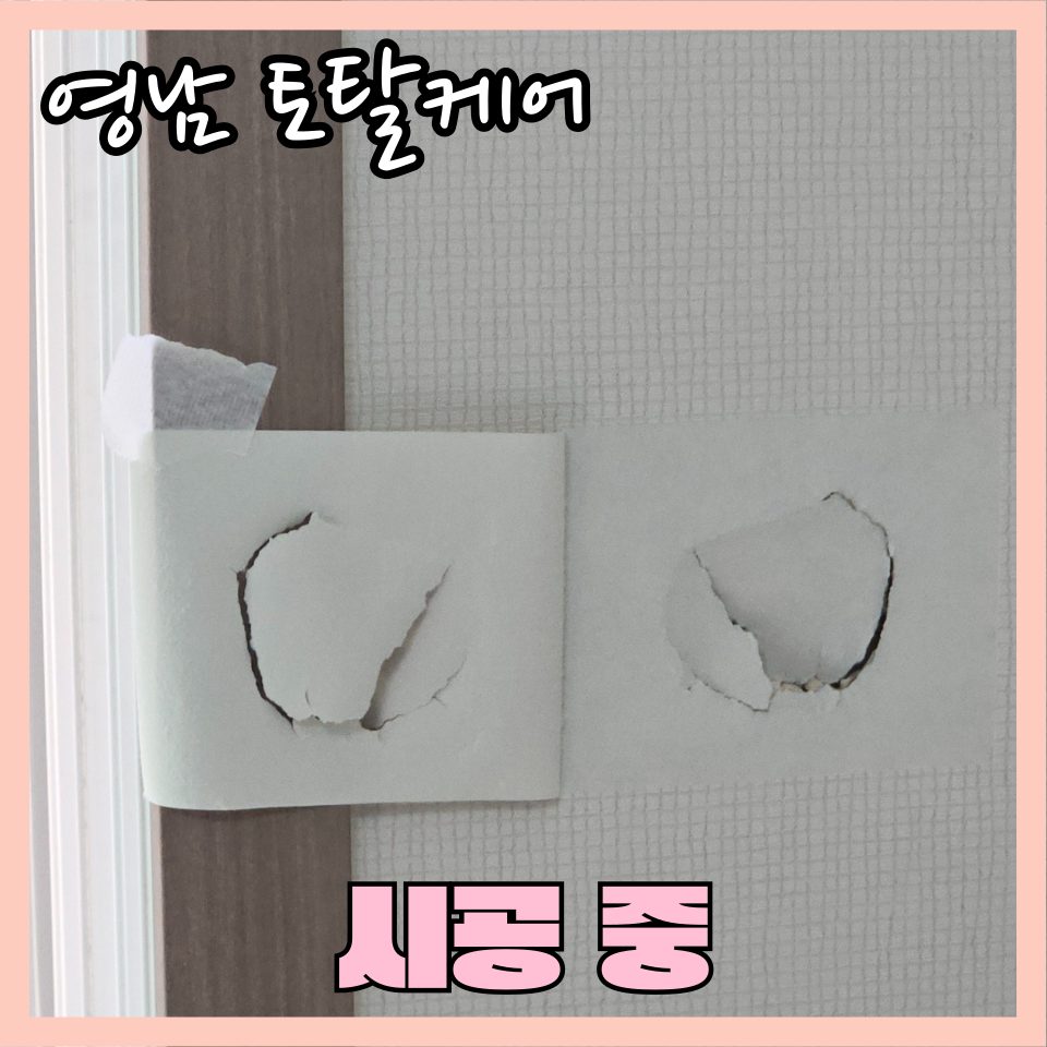평택 구멍 복원 수리 9