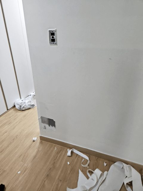 오산 구멍 복원 수리 14